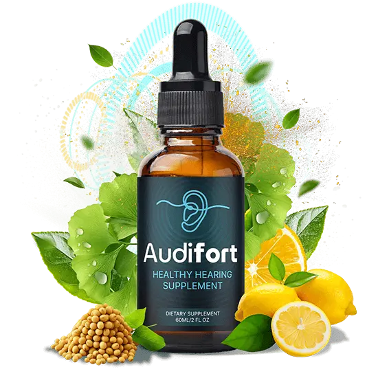 Audifort Certified Natural Dietary Supplement Liquid Bottle Complex